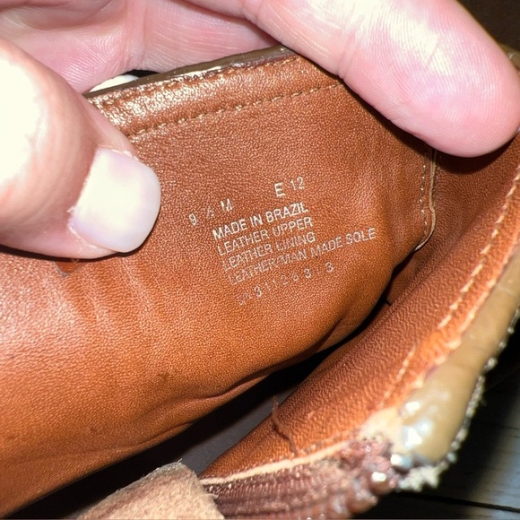 Tory Burch Brown Ankle Boots 9.5 - Picture 8 of 9